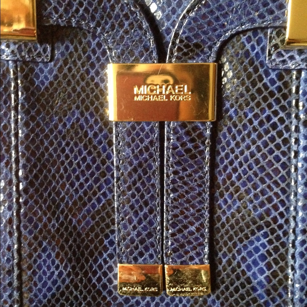 Michael Kors Python Embossed Cross Body Bag - image 2